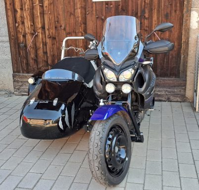 Yamaha XT 1200Z mit Bobby XL Seitenwagen modifiziert Jochen Brett ef-tech