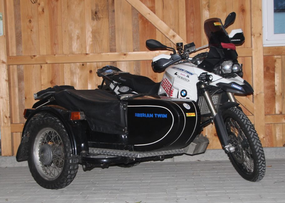 Ural an BMW F800GS ef-tech Jochen Brett